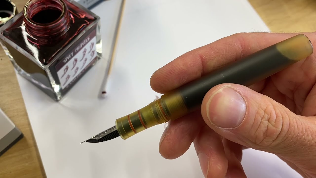 Eyedroppering Fountain Pens 101- How it works and where it falls short! Feat. The Ultem Schon DSGN