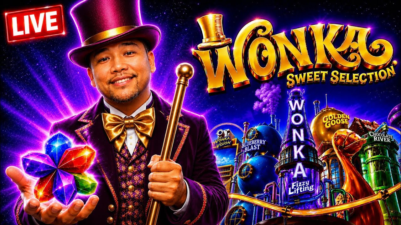 🔴 LIVE Wonka Sweet Selection at Yaamava Casino!