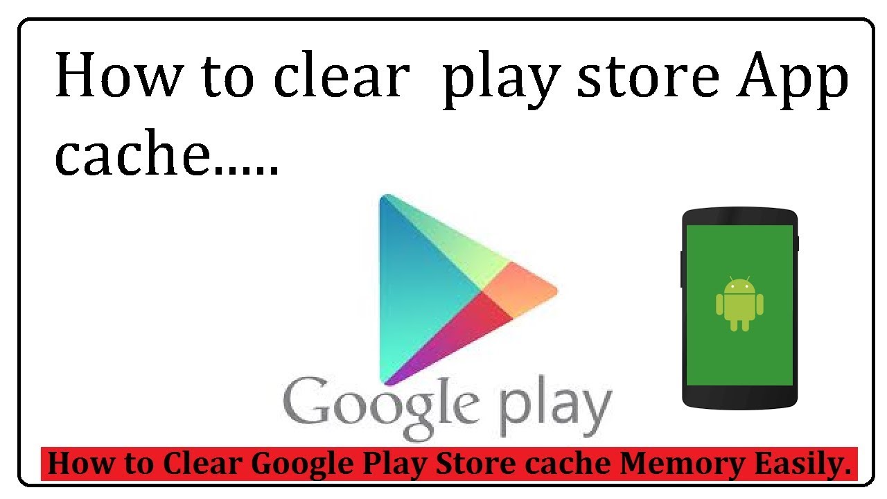 How can I clear my play store cache