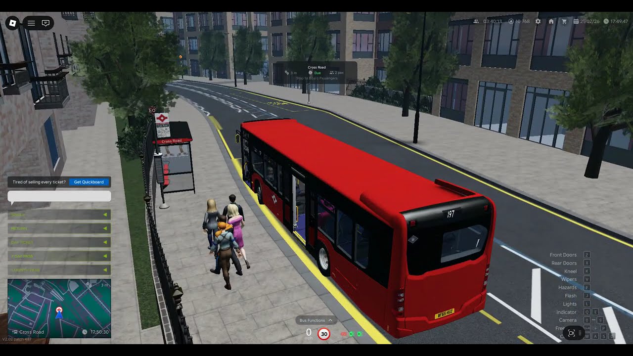 Back in Croydon for some more bus | Roblox Croydon