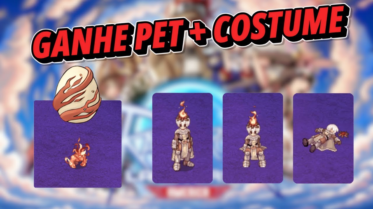 COMO PEGAR UM PET MUITO FORTE E UM COSTUME EM MENOS DE 10 MINUTOS | RAGNAROK LANDVERSE AMÉRICA