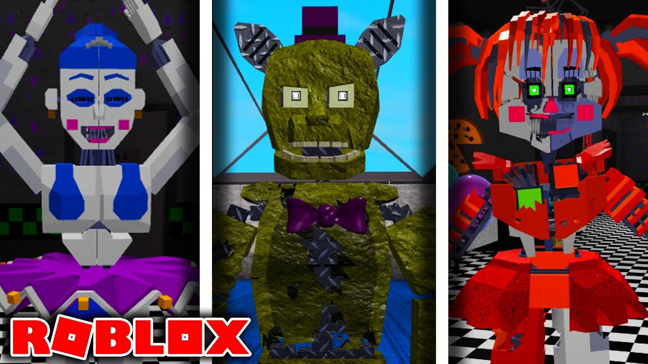 NEW FNAF 2 AND NEW Animatronics in Roblox FNAFVerse