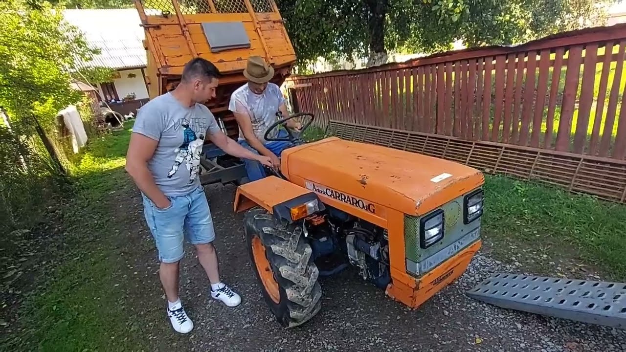 Antonio Carraro livrat la muzeul lui #Magdau din  #maramureș #Motoagricola #motocultor
