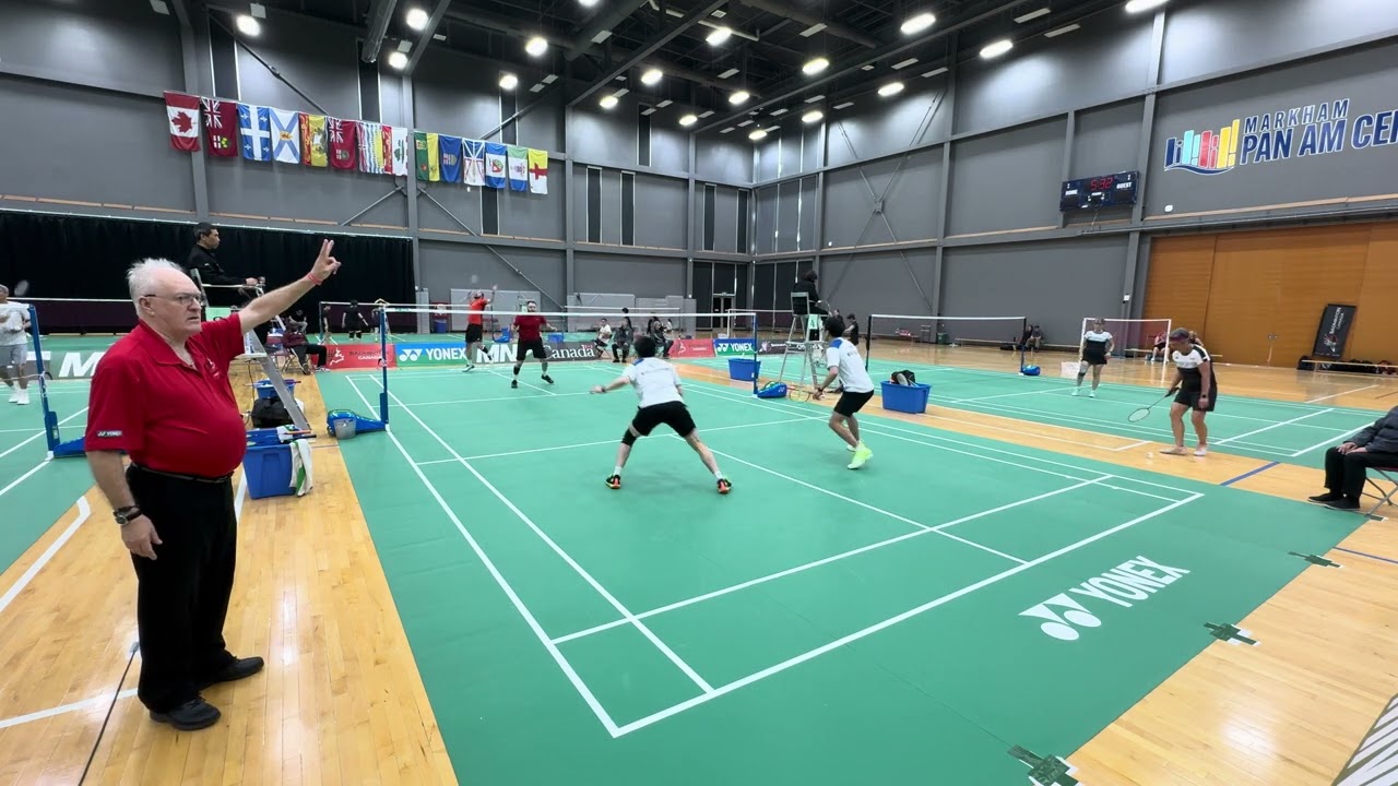 Canadian Masters Championships 2025 - MD30+ SF - Perry/Bowei vs Dino Bajramovic/Kevin Barkman - G1