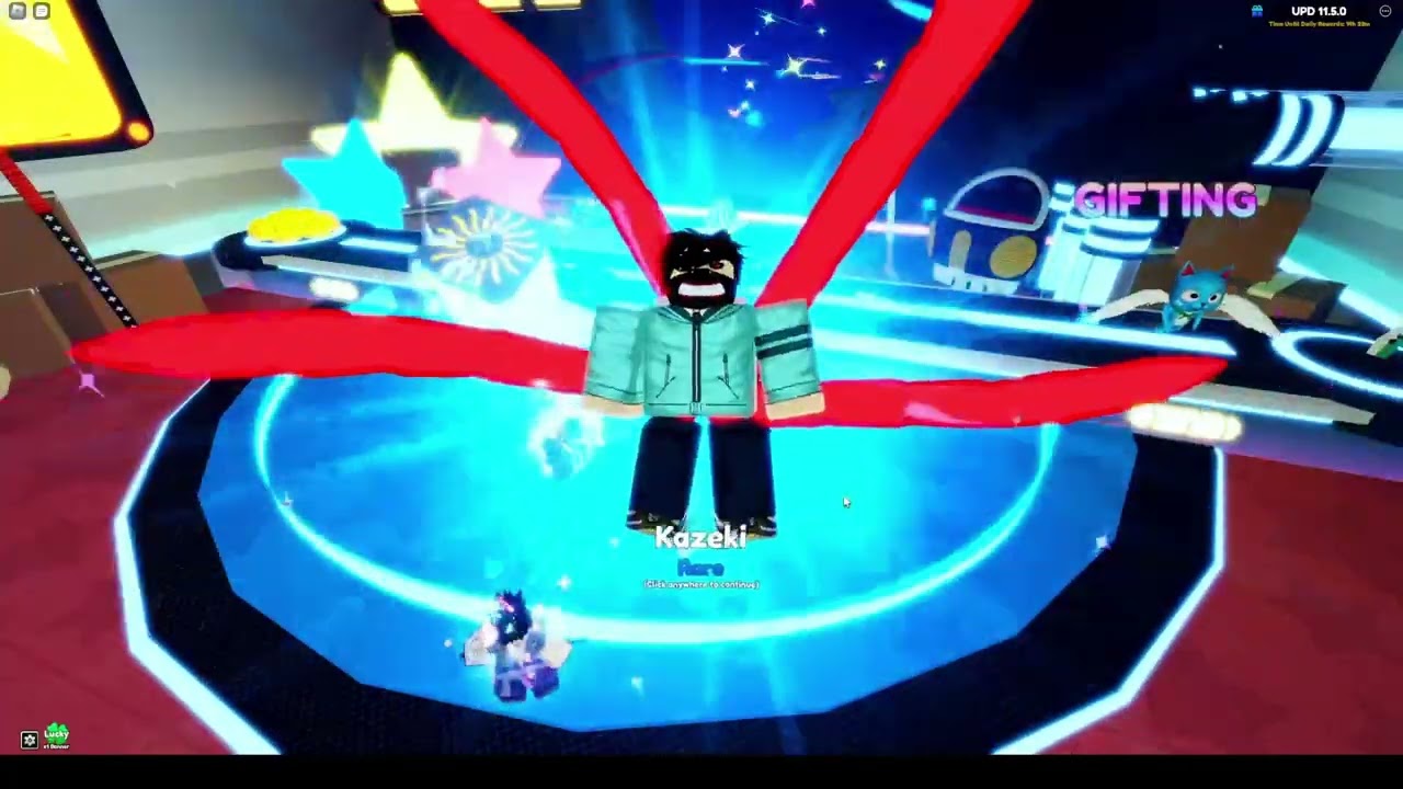 Anime Adventures For Newbies i spending 40K GEMS for Shiny Gowthy in Anime Adventures roblox