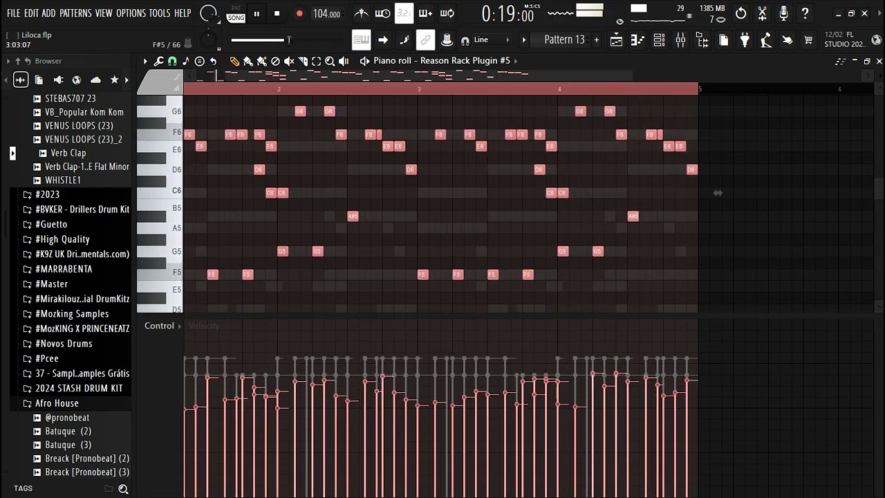 Como Fazer Marrabenta || Sem Cortes | Tudo Mostrado no FL Studio 24