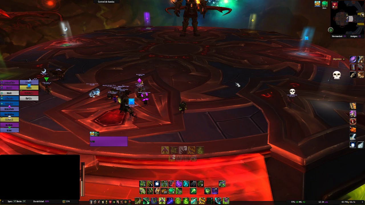 WoW: Legion - Antorus HC - Aggramar - DH Tank