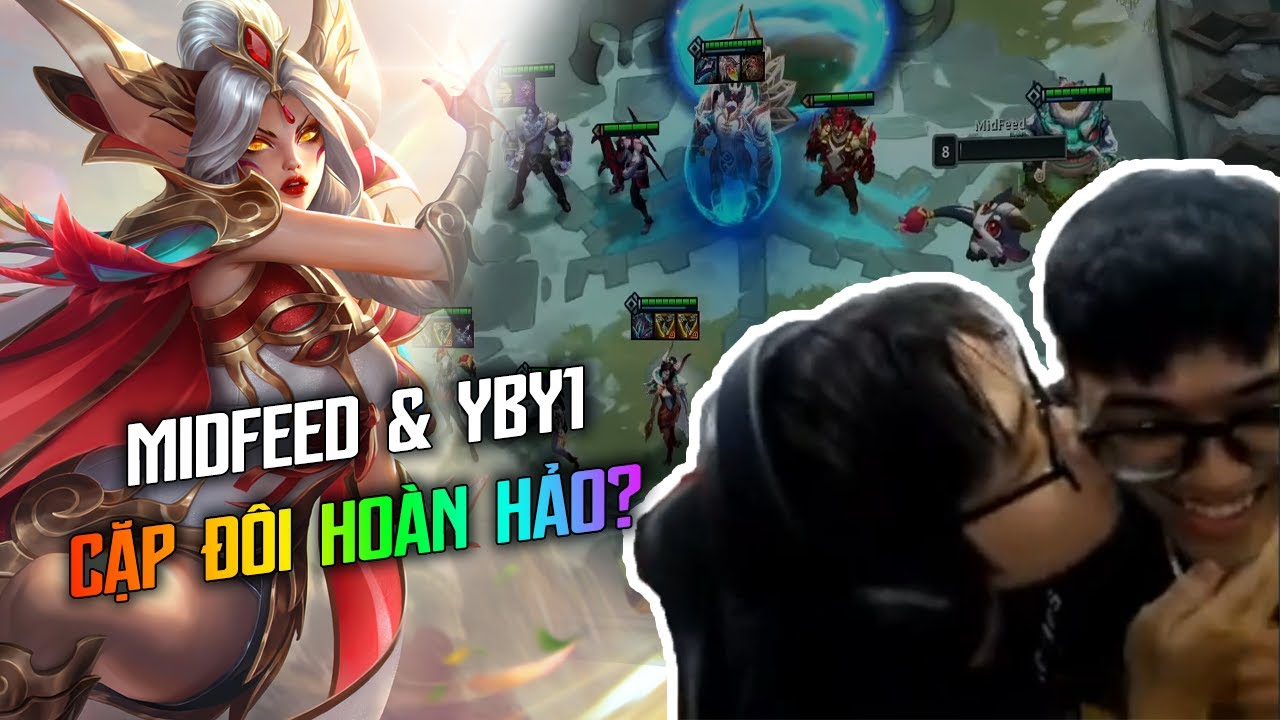 KHI 2 MÁY VỖ GẶP NHAU: MIDFEED & YBY1 VÀ GAME ĐẤU COACHING ĐỈNH CAO | YBY1
