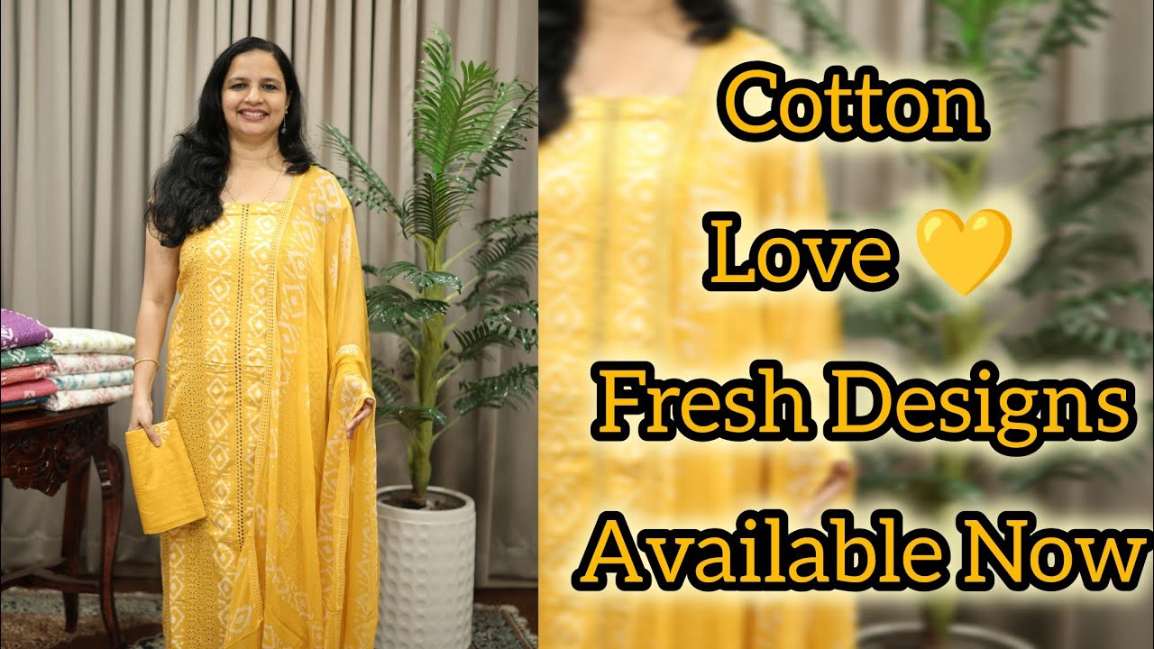 Cotton Love 💚 Fresh Designs Available Now