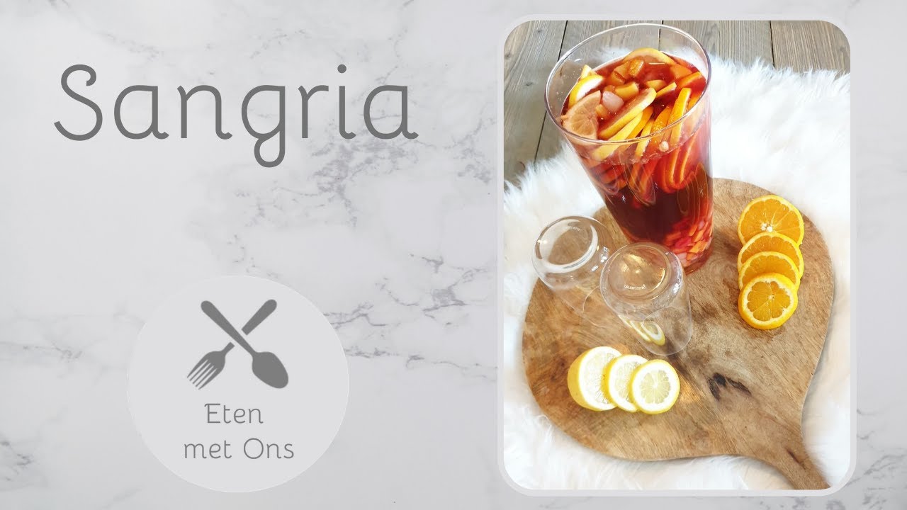 Sangria / Eten met Ons