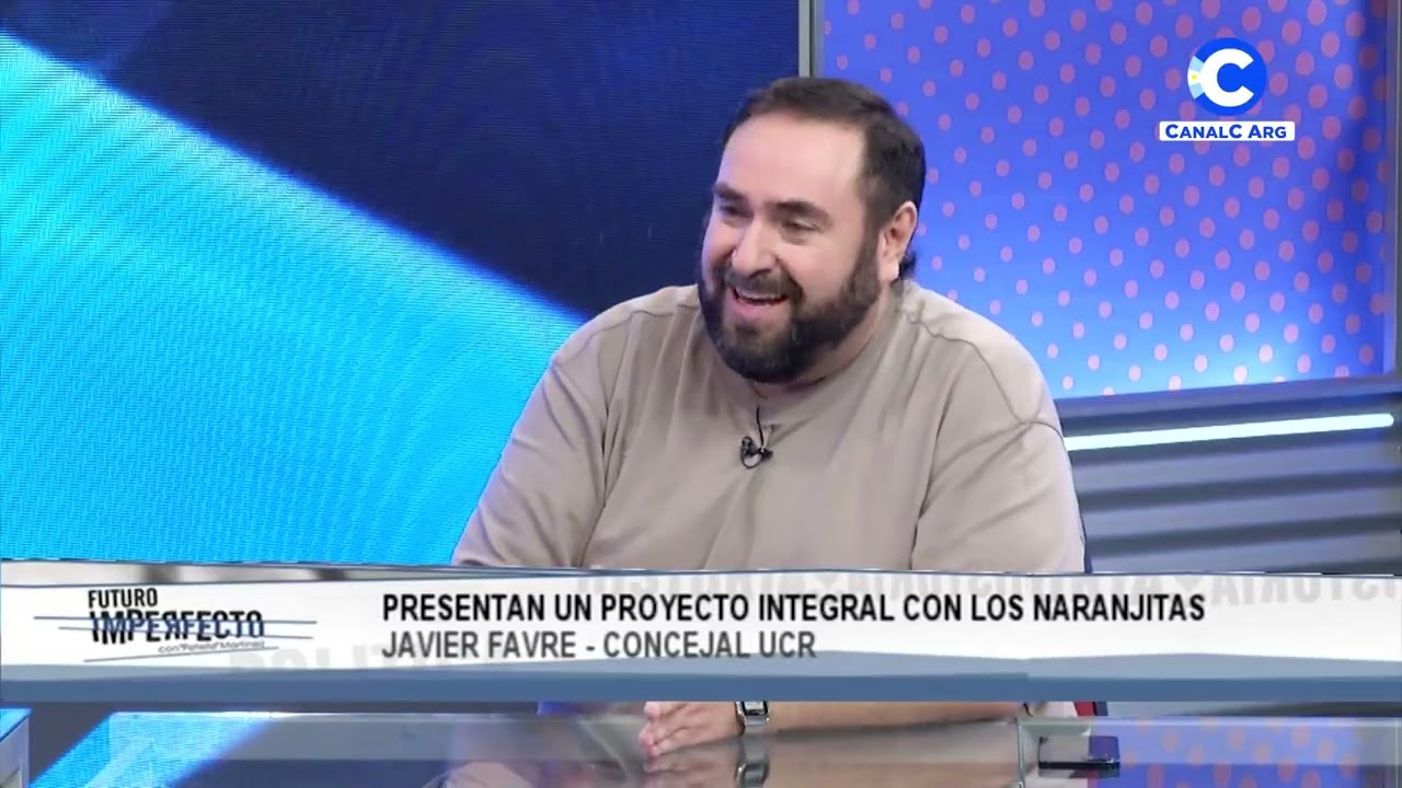 Presentan un proyecto integral con los naranjitas | Javier Favre, Concejal UCR