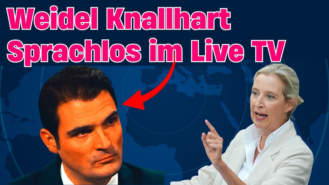 Plötzlich🚨AfD bringt Moderator zum Schweigen‼️