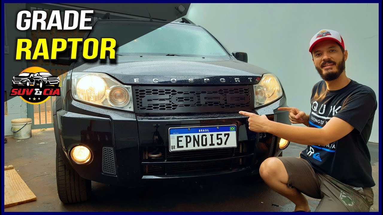 COMO INSTALAR A GRADE RAPTOR NO ECOSPORT 2008 ATÉ 2012!