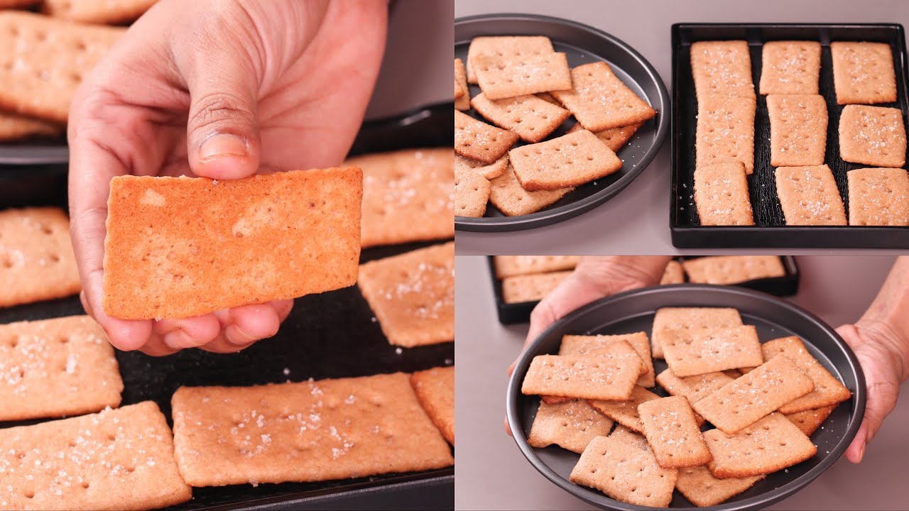 WHEAT FLOUR BISCUIT | ATTA BISCUIT RECIPE | EGGLESS & WITHOUT OVEN | HEALTHY WHEAT BISCUIT | N'Oven