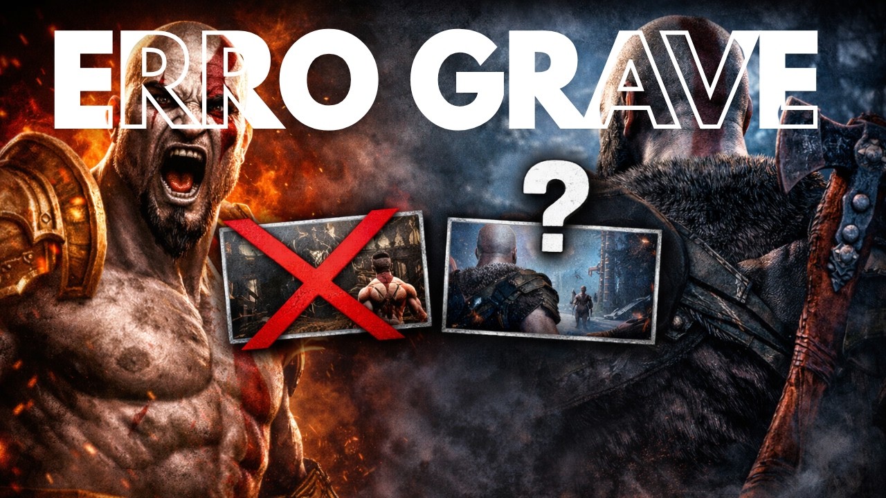 God of War Trilogy Remake PODE ERRAR FEIO NISSO…