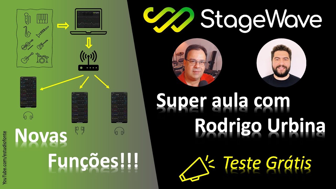 StageWave - Novas Funções - Entrevista com Rodrigo Urbina