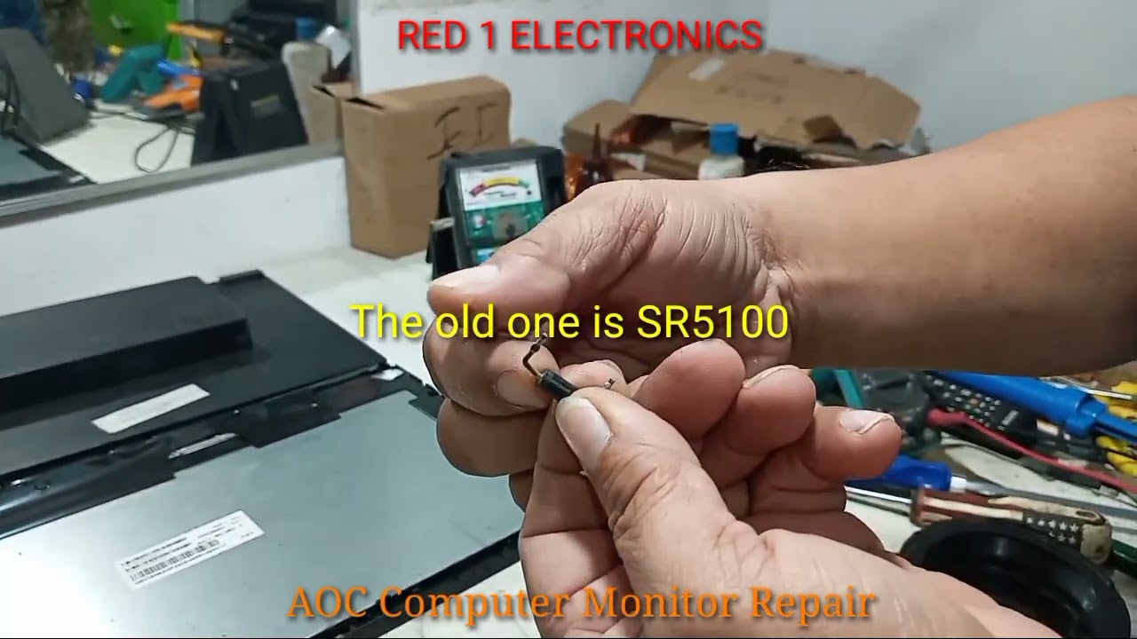 Computer Monitor No Power Problem | No Power  Monitor Paano Ayusin | RED1 ELECTRONICS
