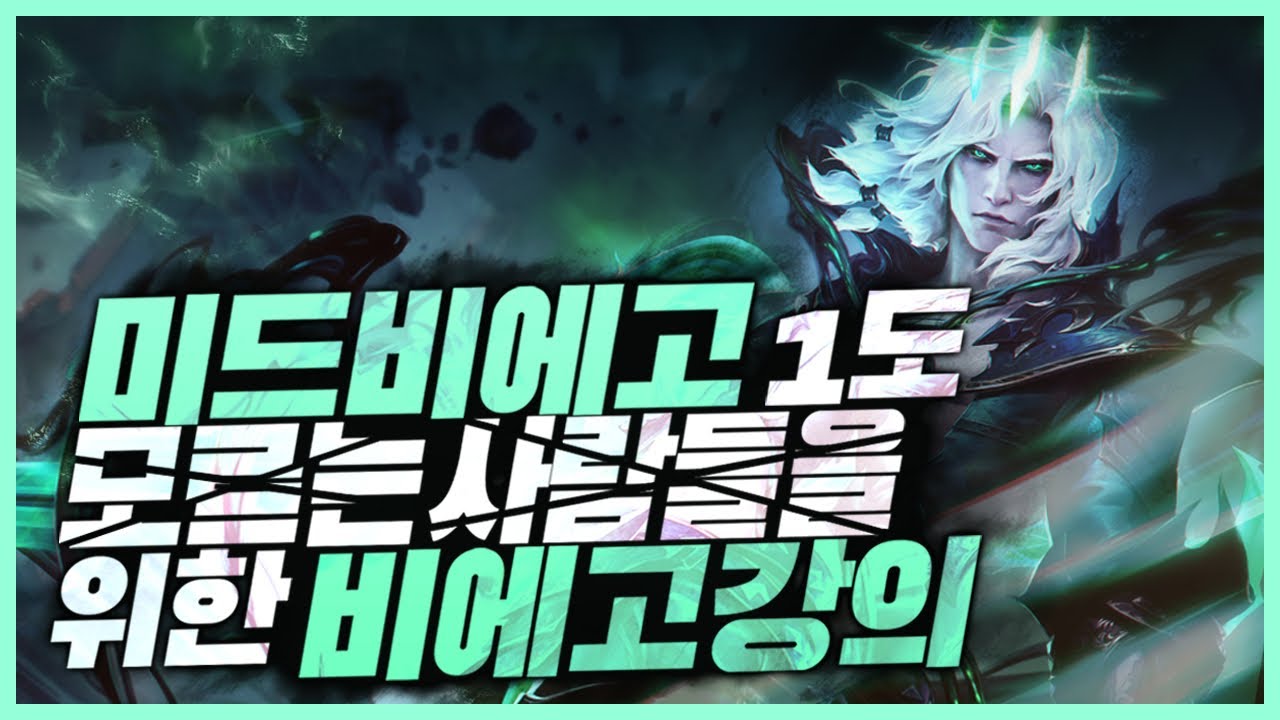 초보자분들을 위한 비에고 강의