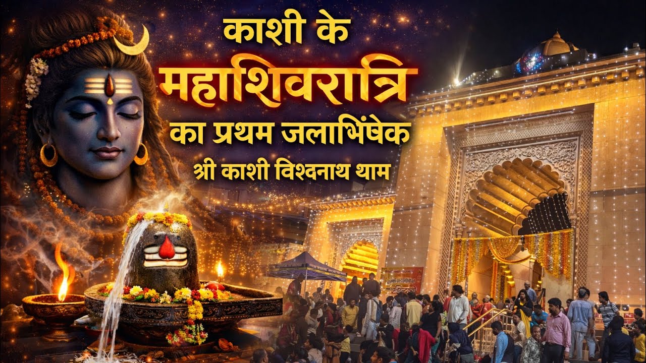 काशी महाशिवरात्रि | प्रथम जलाभिषेक श्री काशी विश्वनाथ धाम #HarHarMahadev #KashiVishwanath #varanasi 