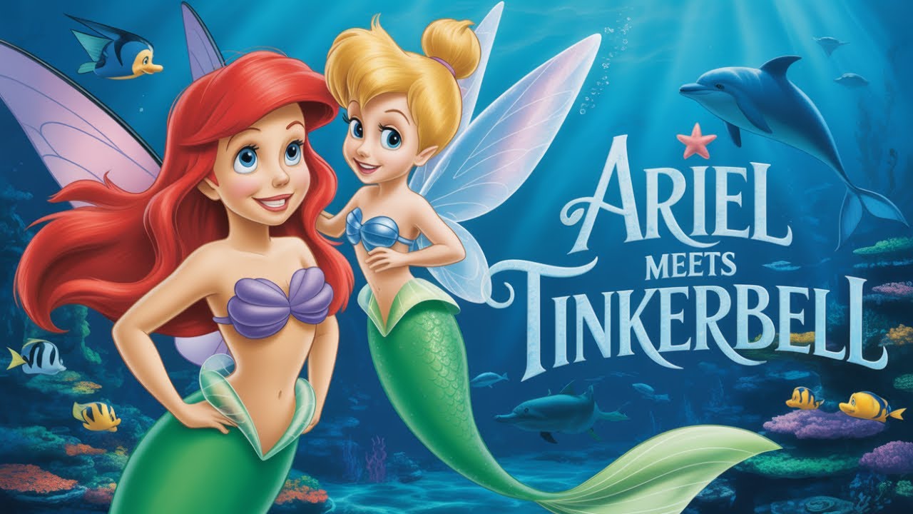Tinker Bell's Ocean Discovery With Princess Ariel | bedtime