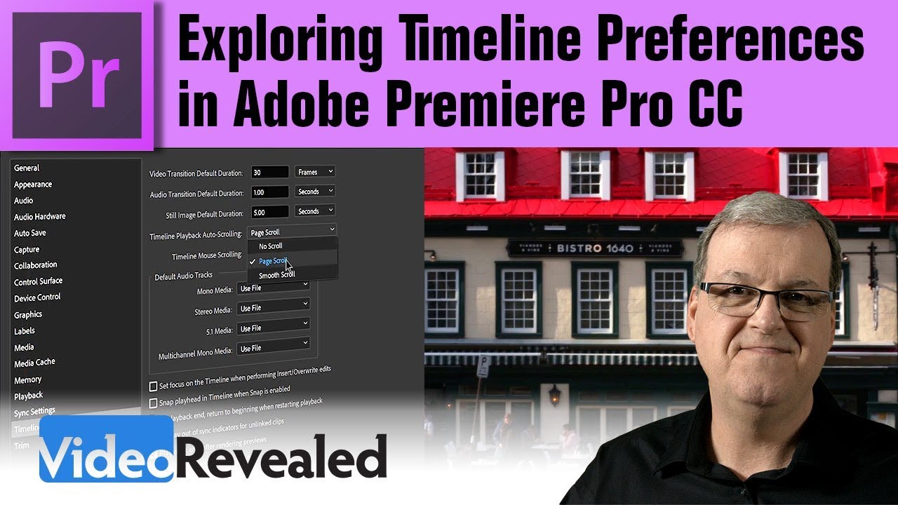 Exploring TImeline Preferences in Adobe Premiere Pro CC