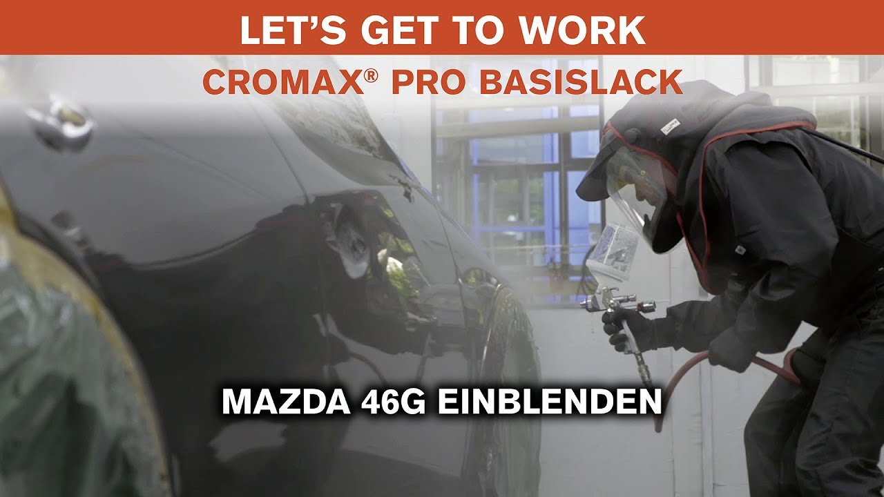Cromax Pro Basislack: Mazda 46G einblenden