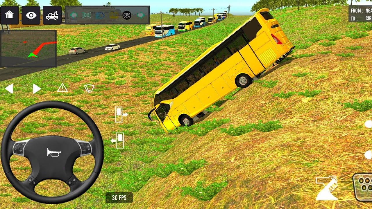 New Euro Coach Bus Driving 🚌😍 | Coach Bus Simulator Part 1 | Android Gameplay