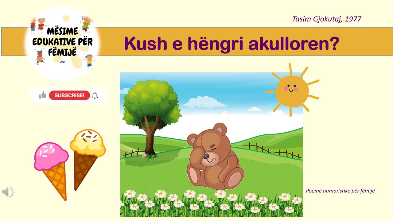 Kush e hëngri akulloren?