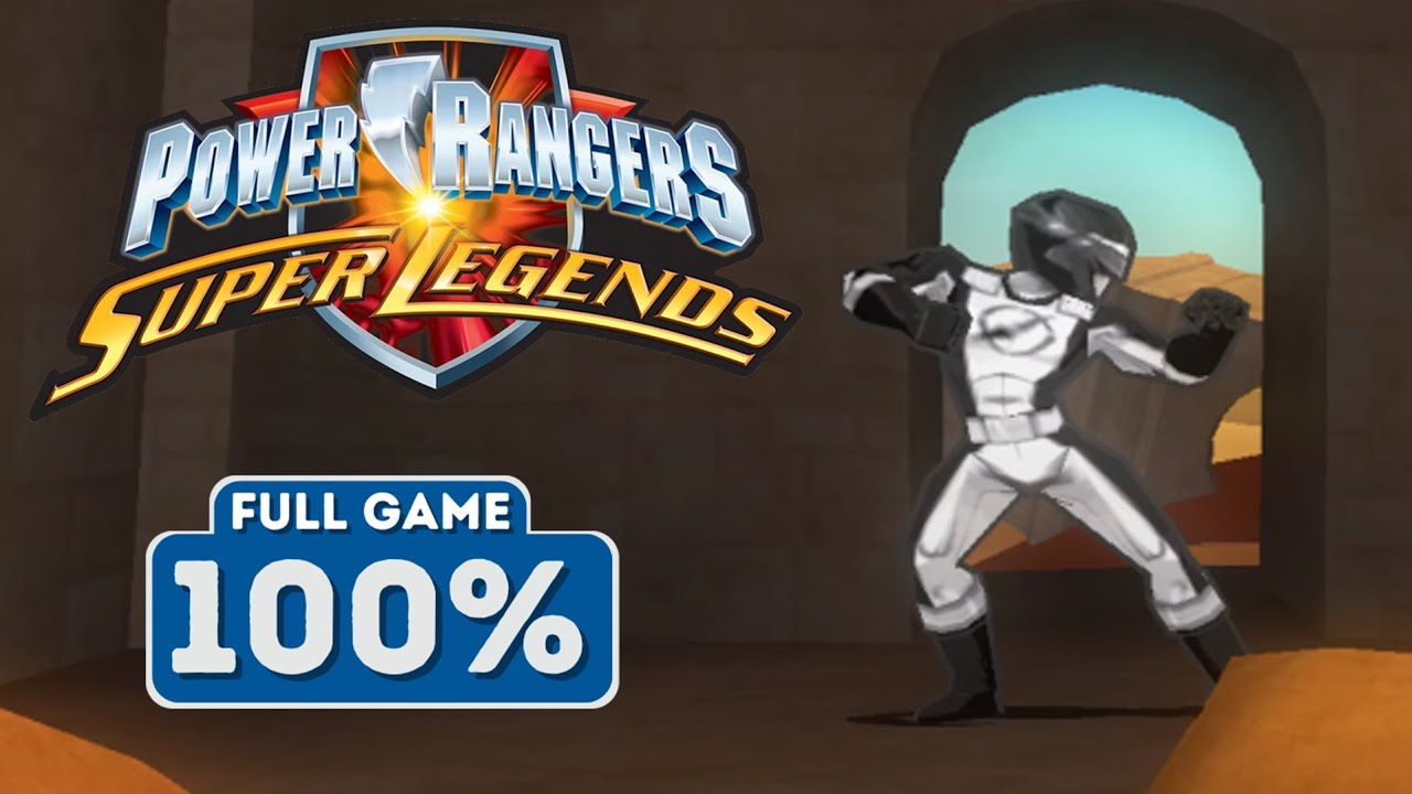 Power Rangers: Super Legends (PS2) - Full Game Walkthrough 100%