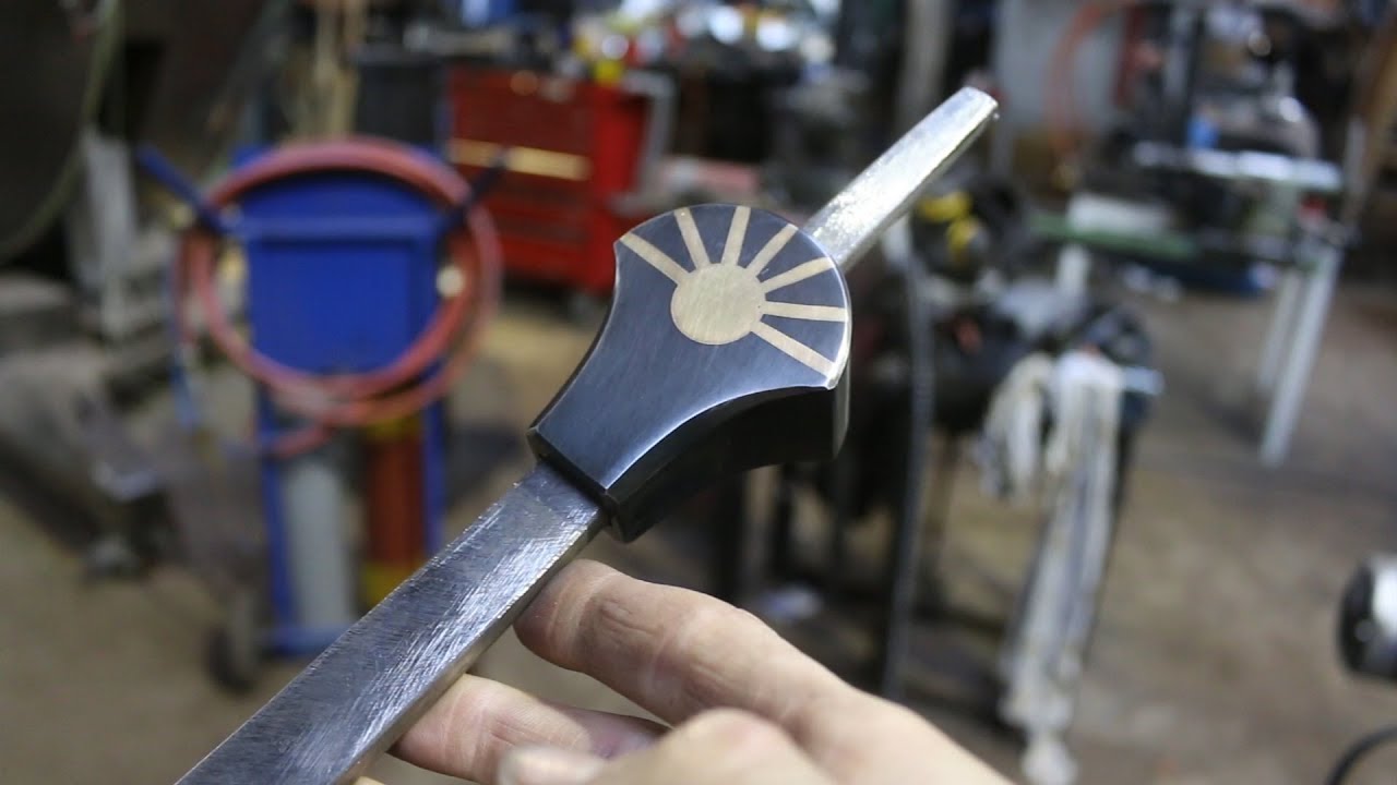 Forging Dawn, the sword of the morning, part 4, making the pommel.