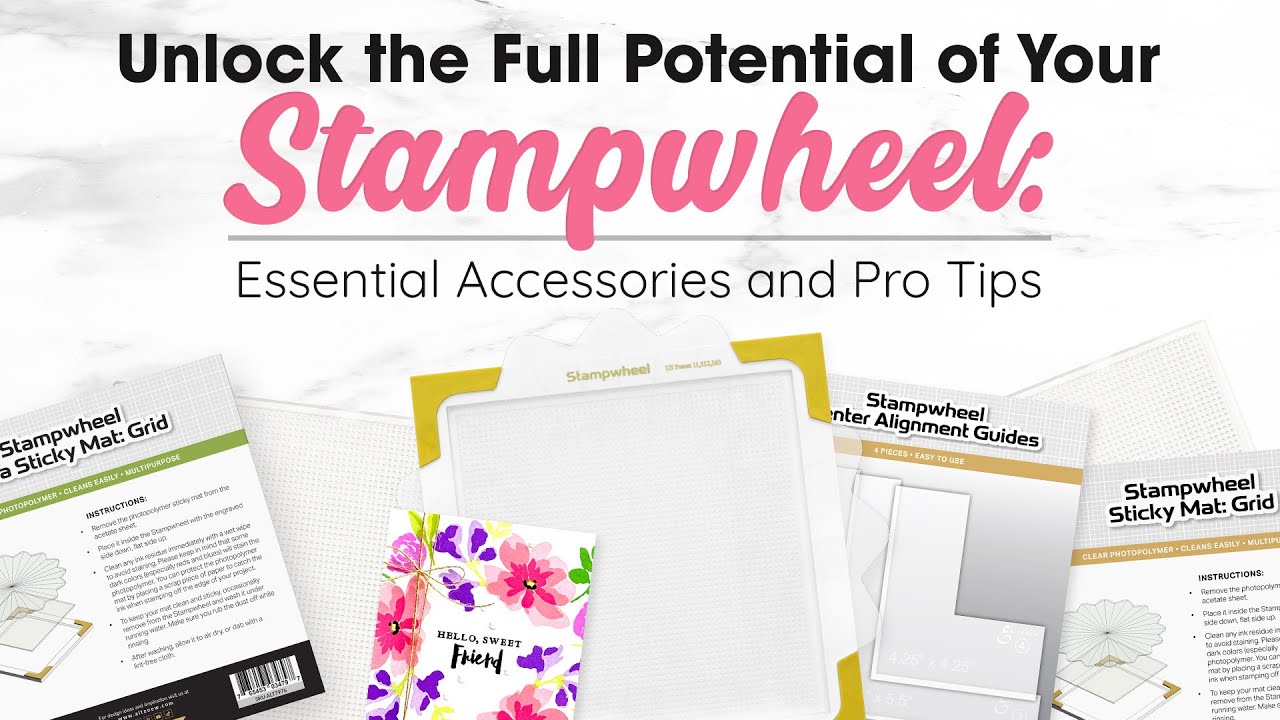 Stamp Like A Pro with the Stampwheel + 3 BEST ACCESSORIES!