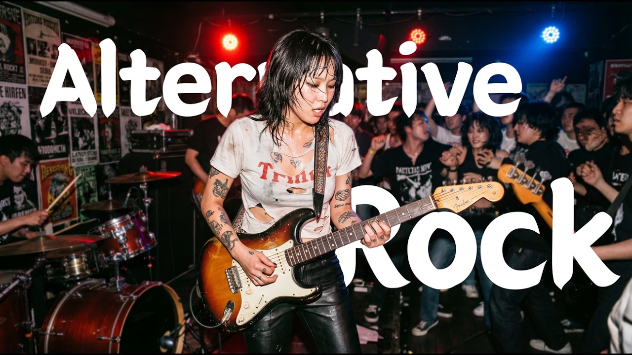 [Playlist] 스트레스 다 날려버리는 얼터너티브 락 플레이리스트🔥