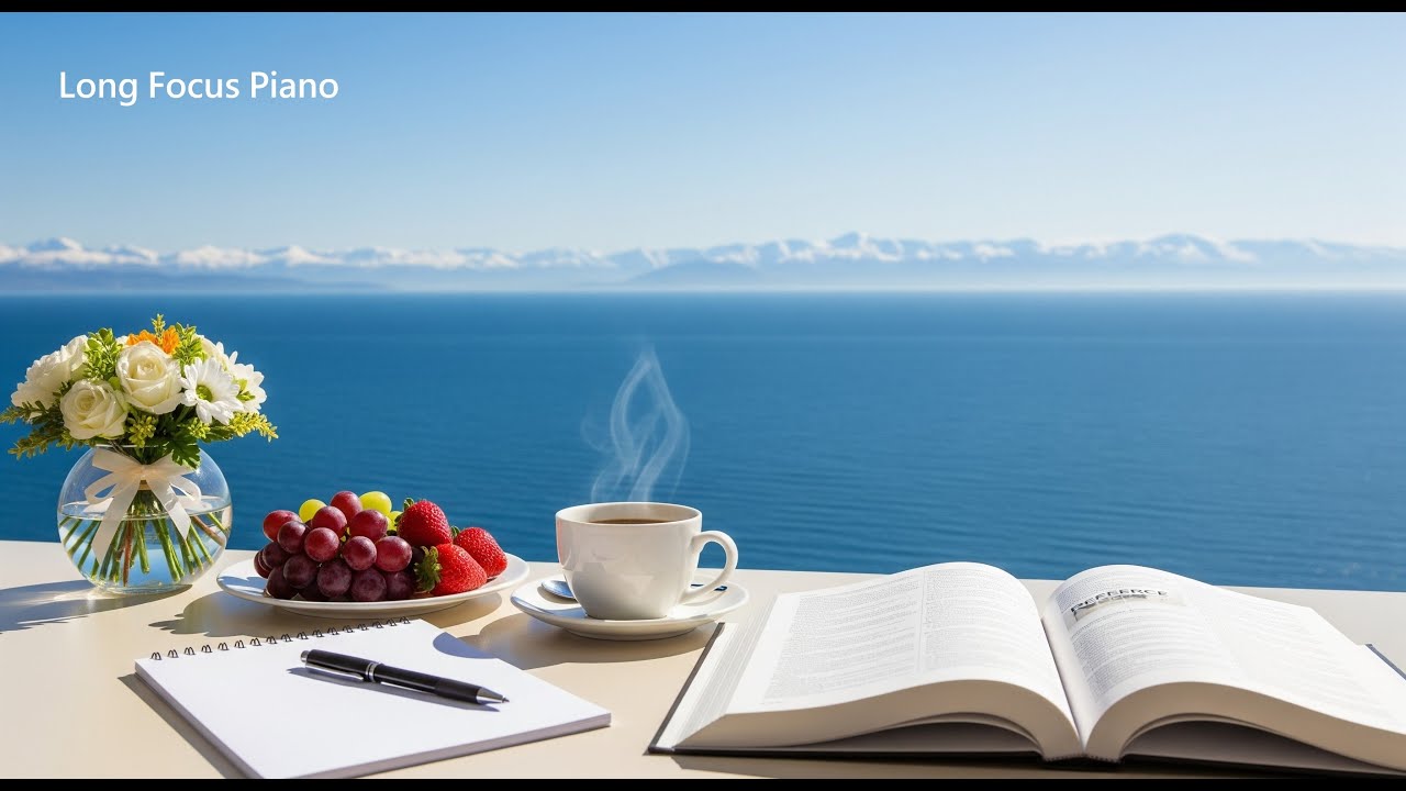 Deep Focus Piano for Long Study Sessions – No Distractions, Calm Background (5H)