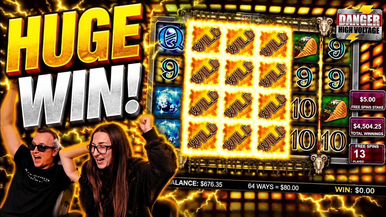 CRAZY WIN on Danger High Voltage (Gates of Hell Bonus)