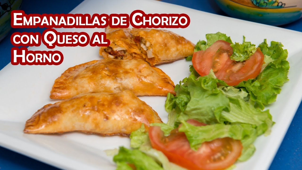 Empanadillas de Chorizo con Queso al Horno