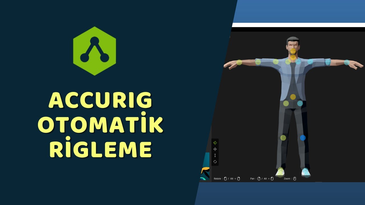 ActorCore - AccuRIG Otomatik Rigleme