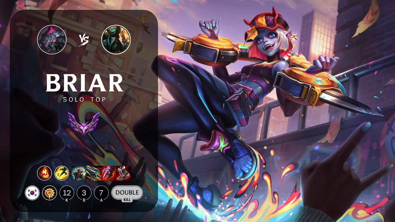 Briar Top vs Gangplank - KR Master Patch 14.3