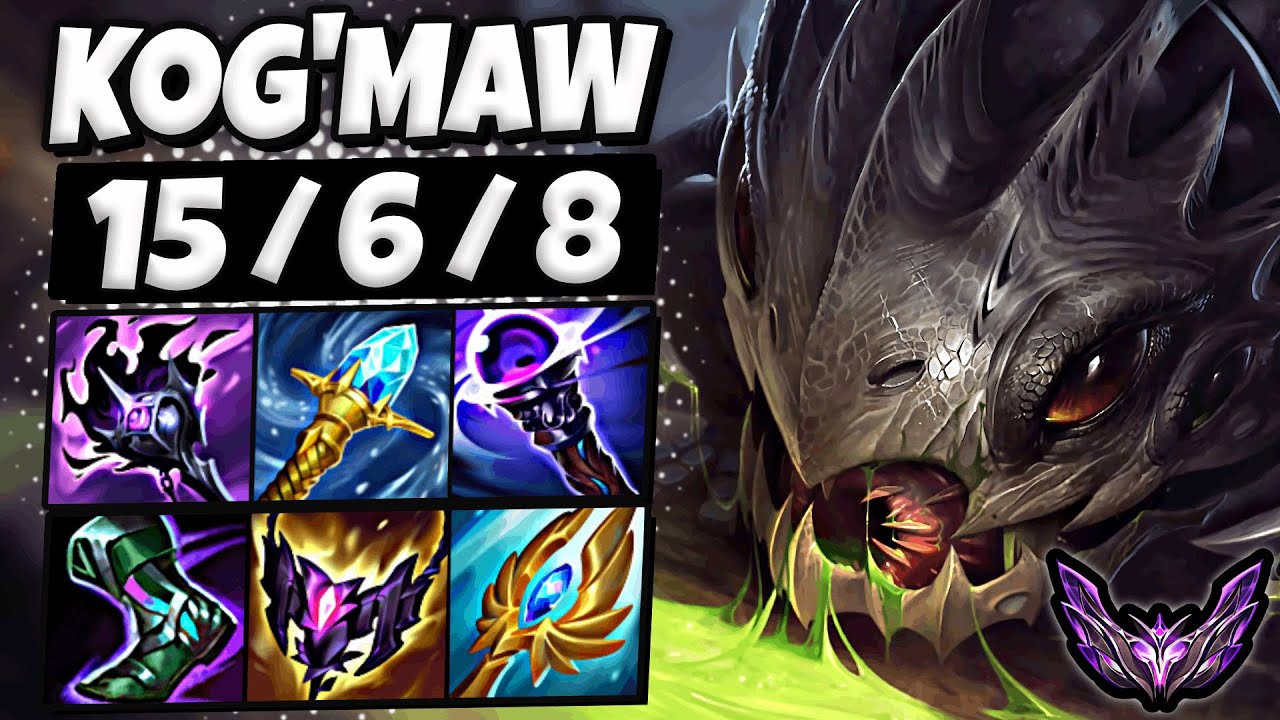 Kog'Maw vs Jhin [ ADC ] Lol Korea Master Patch 25.17 ✅
