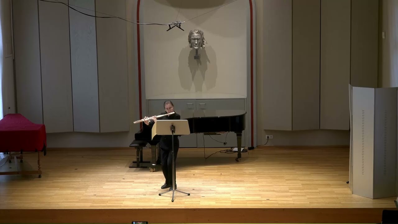 C. Ph. E. Bach Sonate in a minor for flute solo - Viktoriia Fedorova