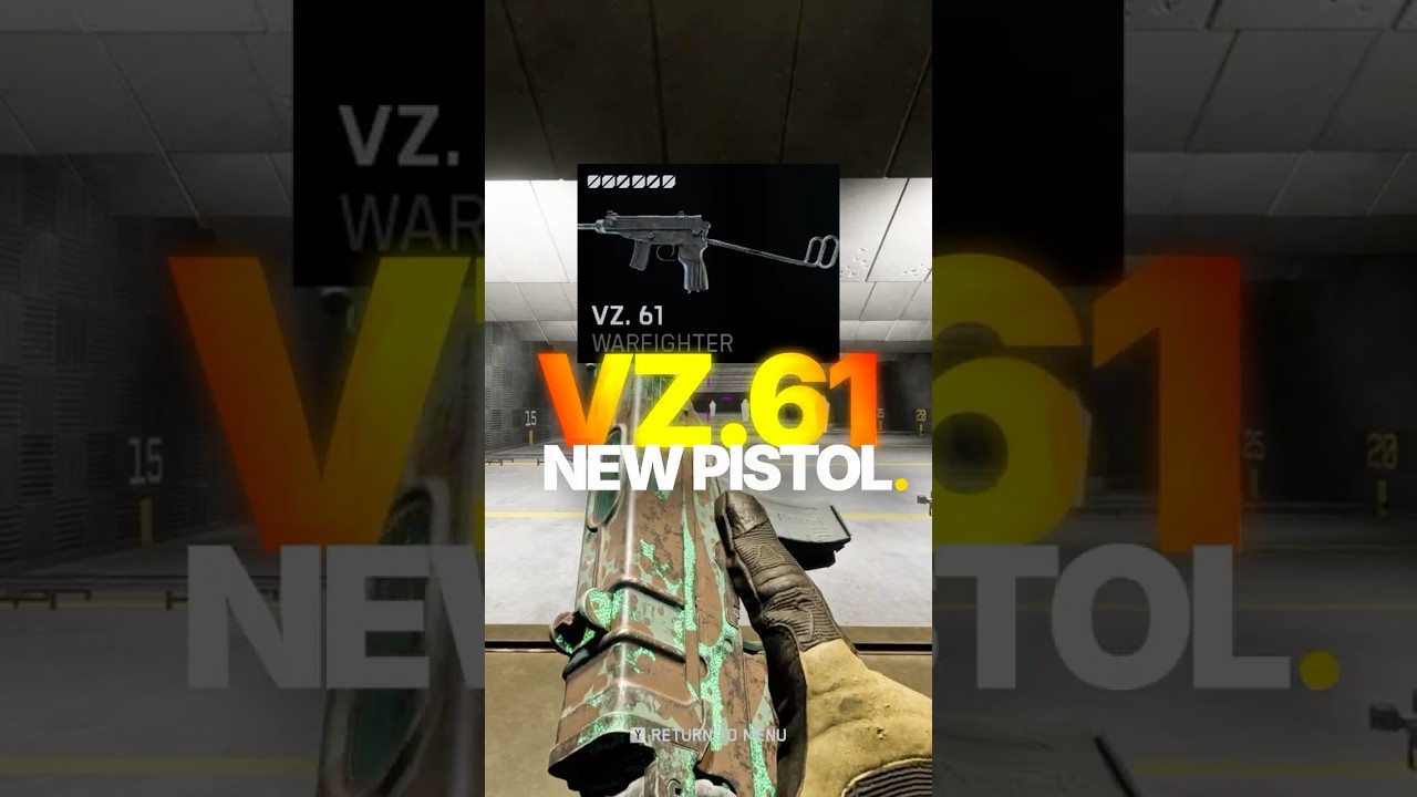 *НОВЫЙ* ПИСТОЛЕТ VZ.61 — ЭТО ПРОСТО БЕЗУМИЕ! #battlefield6 #battlefield #redsec #bf6 #gaming