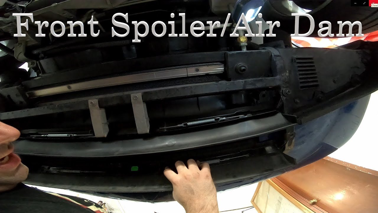 Installing a New Front Spoiler/Air Dam on My C5 Corvette (+How to)