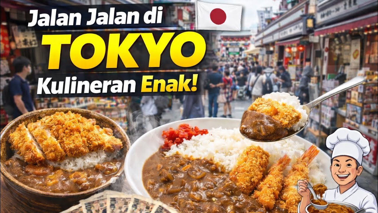 BENERAN GA BISA LEPAS DARI CURRY TER-ENAK DI ASAKUSA!
