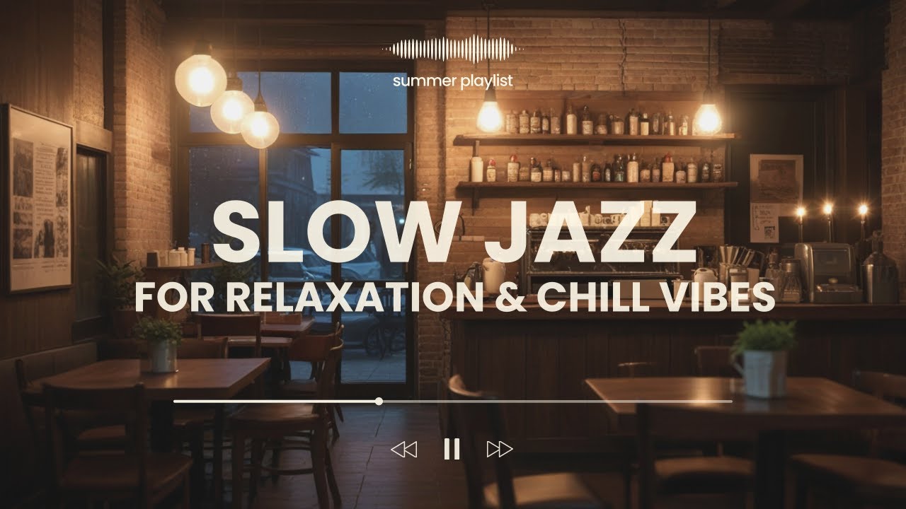Slow Relaxing Jazz Music for Cafes, Lounges, Parties & Ultimate Relaxation