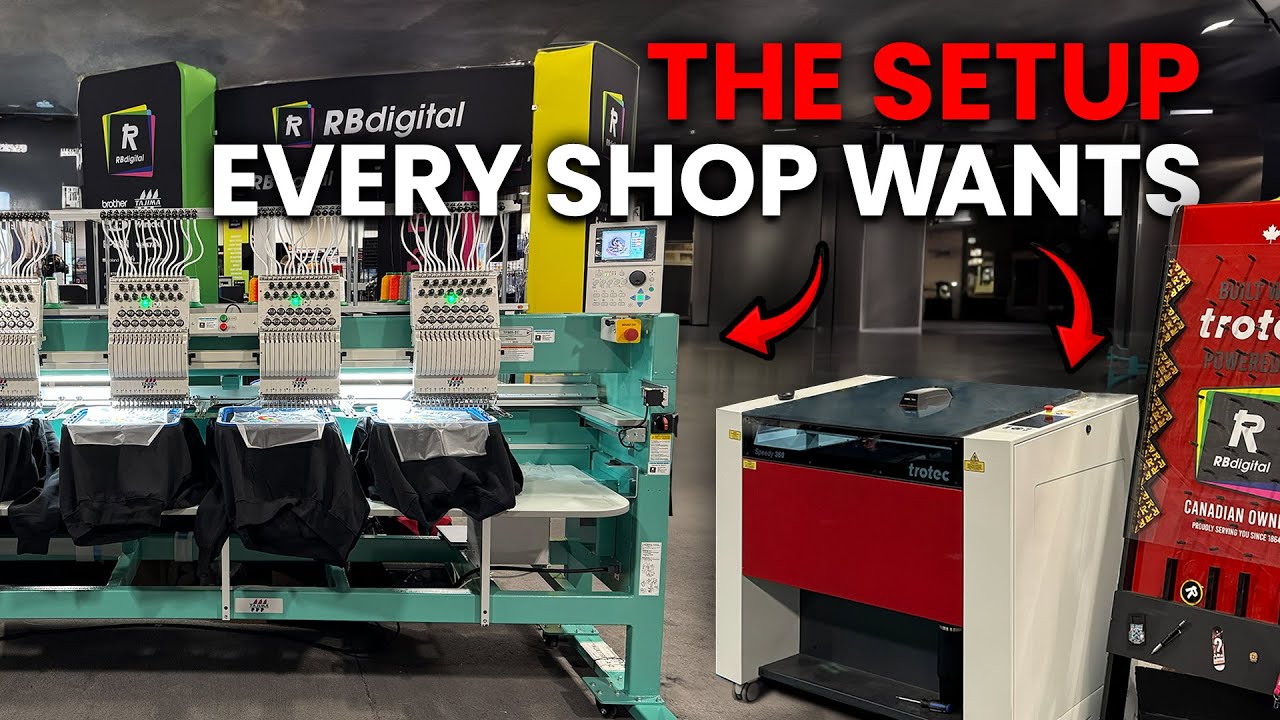 Imprint Canada 2026 Toronto | Tajima TMEZ, Trotec Laser & xTool DTF in Action