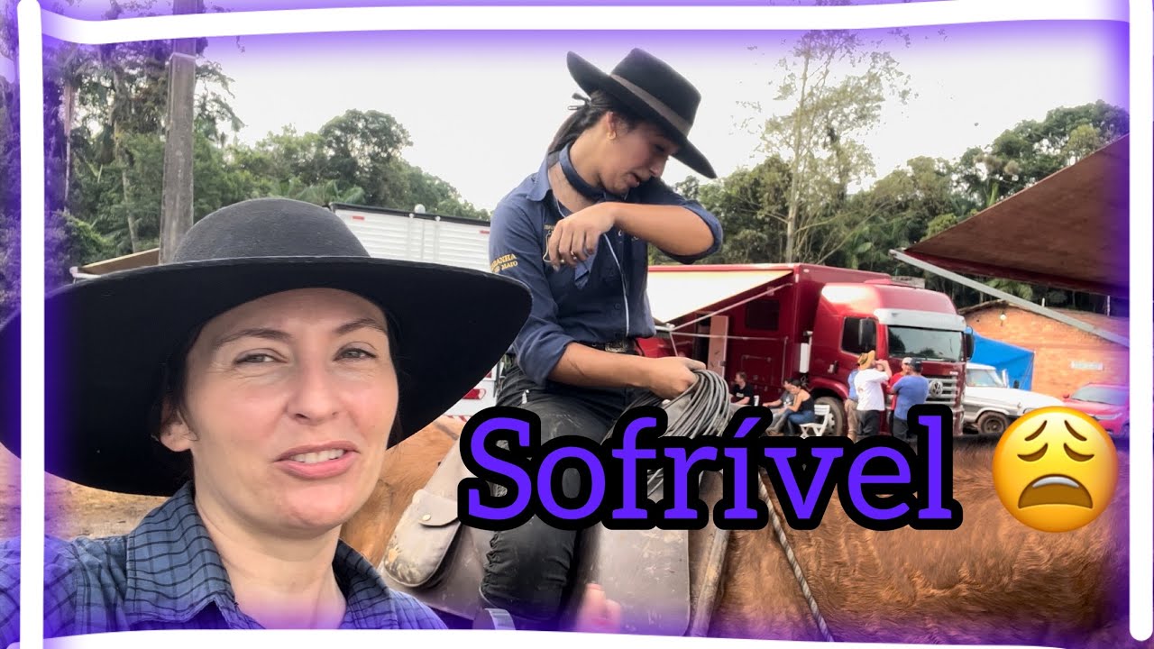O que aconteceu nesse Vlog de rodeio?