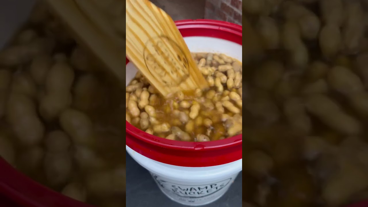 Louisiana style boiled peanuts!