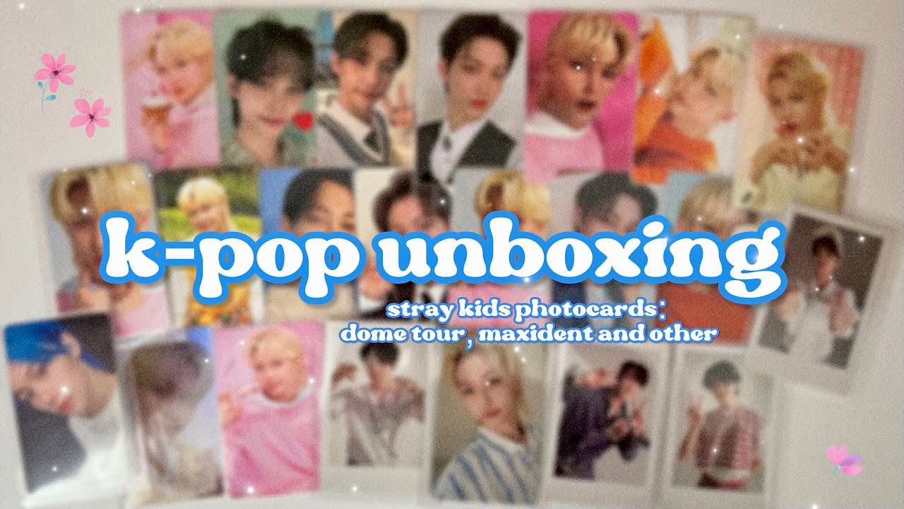 распаковка карт | раунды нацифик | unboxing stray kids photocards
