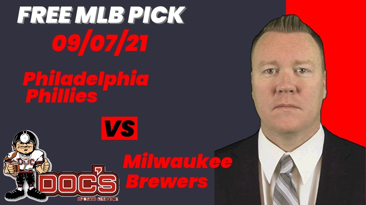 MLB Pick - Philadelphia Phillies vs Milwaukee Brewers Prediction, 9/7/21 Pick & Odds