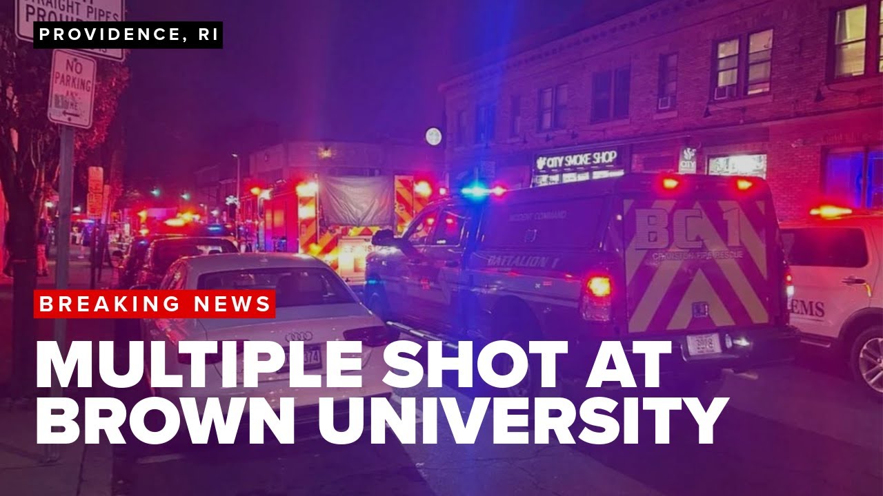 🔴LIVE | Shooting on the campus of Brown University; at least 2 people are dead