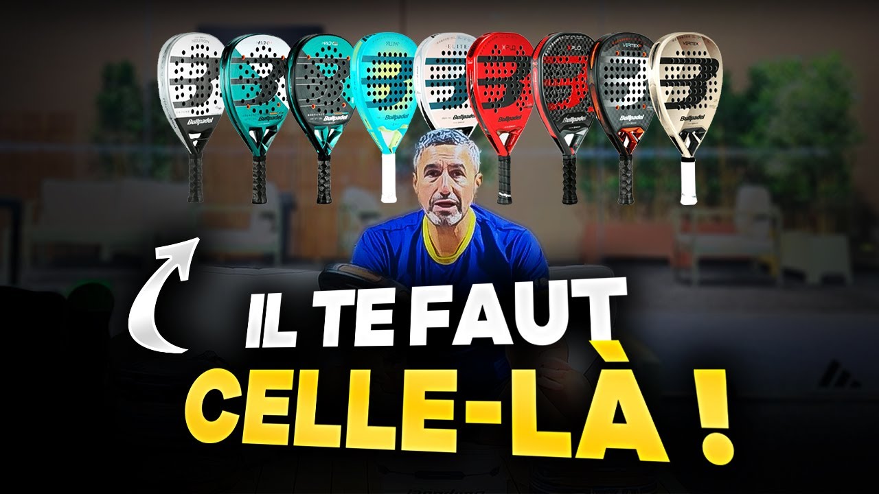 Que valent LES RAQUETTES BULLPADEL 2025 !? (Par Stephane Penso)